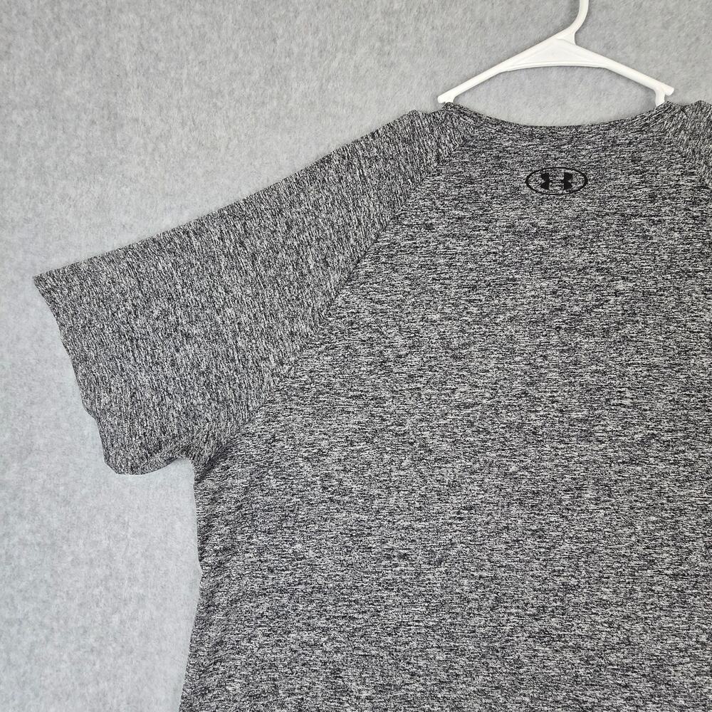 🌼Under Armour Shirt Mens Size XXL The Tech Tee Gray - Picture 8 of 14